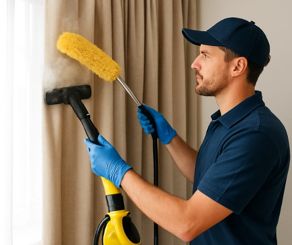 Trusted blind cleaning technician Matty Curtain Cleaning don-valley-vic QLD